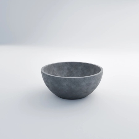 Donica betonowa VIENNA S Ø260 × 600 mm – Talerz Betonowy